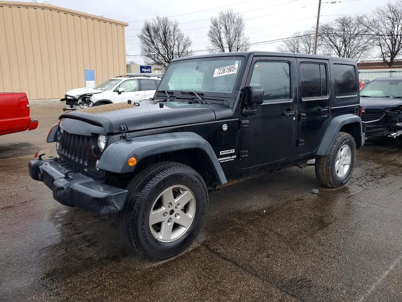JEEP WRANGLER U 2016 with VIN 1C4BJWDG2GL114834 - Photo from auction