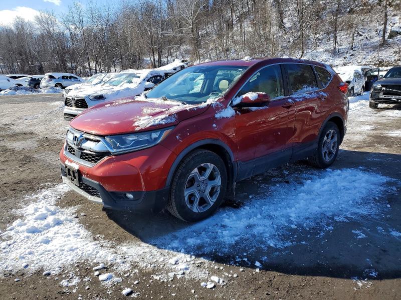 HONDA CR-V EXL 2017 with VIN 2HKRW2H80HH647900 - Photo from auction