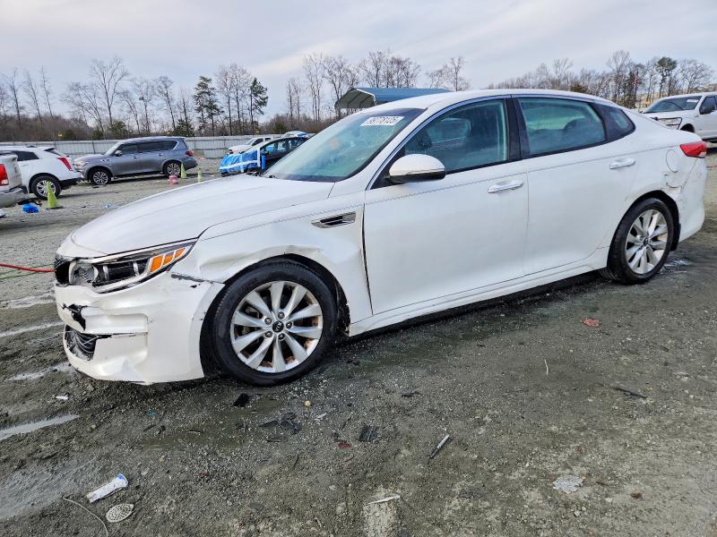 KIA OPTIMA EX 2016 with VIN 5XXGU4L35GG107408 - Photo from auction