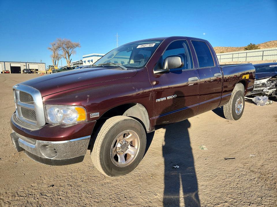 DODGE RAM 1500 S 2005 z numerem VIN 1D7HU18D05S323681 - Zdjęcie z aukcji