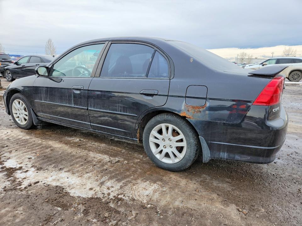 Photo 2 from auction – 2005 HONDA CIVIC LX with VIN 2HGES166X5H048823