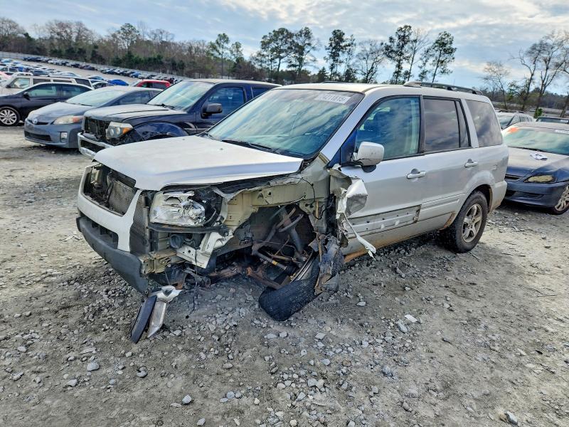 Photo 1 from auction – 2006 HONDA PILOT EX with VIN 2HKYF18586H541252
