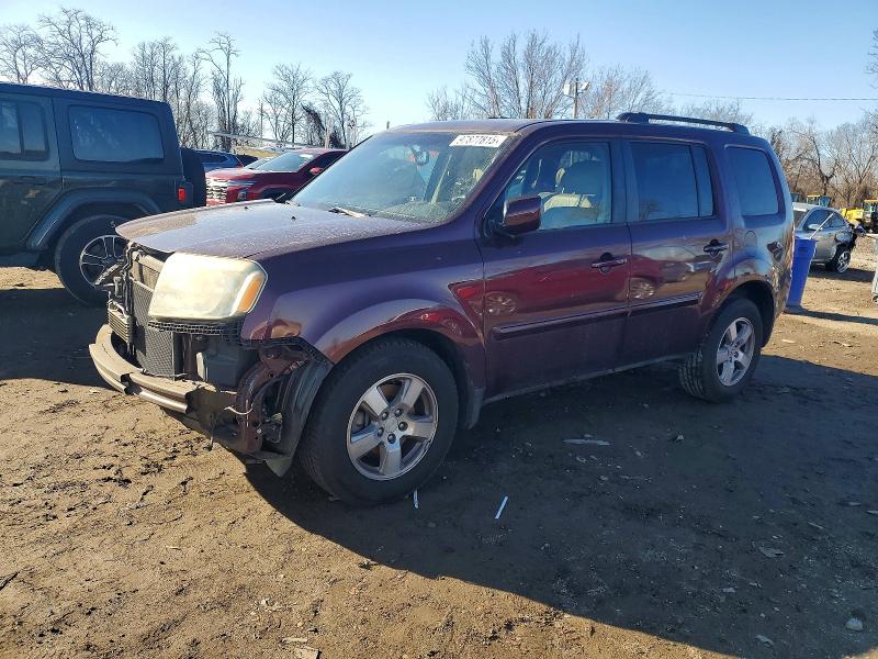 HONDA PILOT 2011 with VIN 5FNYF3H78BB016343 - Photo from auction