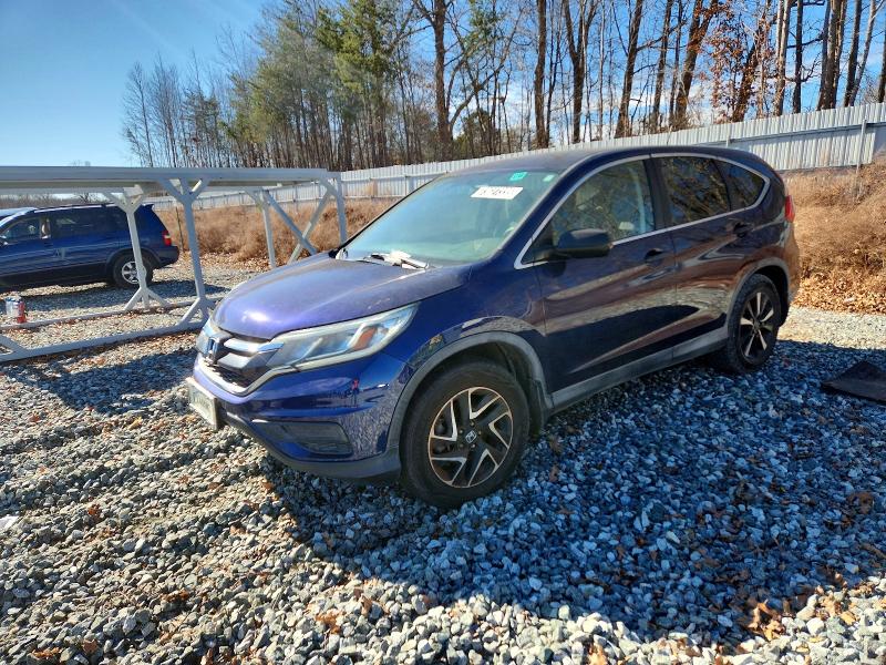 HONDA CR-V SE 2016 with VIN 2HKRM3H4XGH568029 - Photo from auction