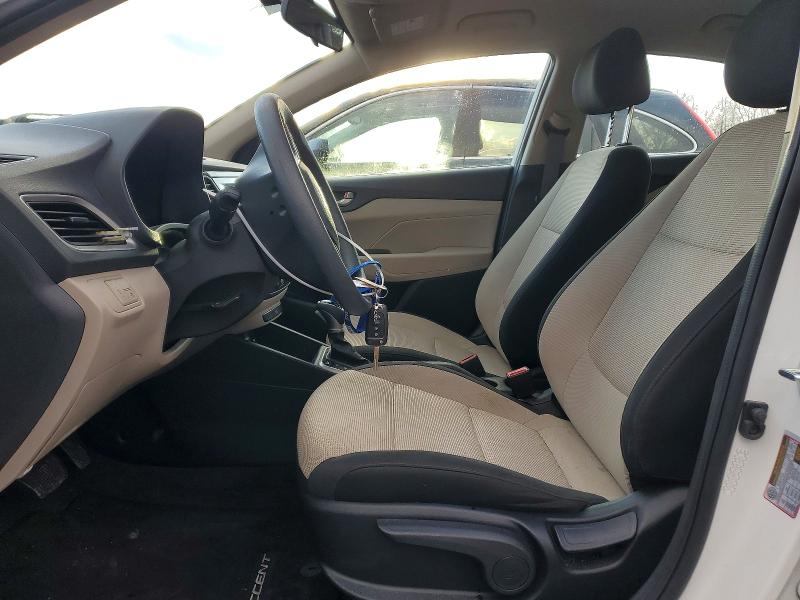Photo 7 from auction – 2022 HYUNDAI ACCENT SE with VIN 3KPC24A62NE182901