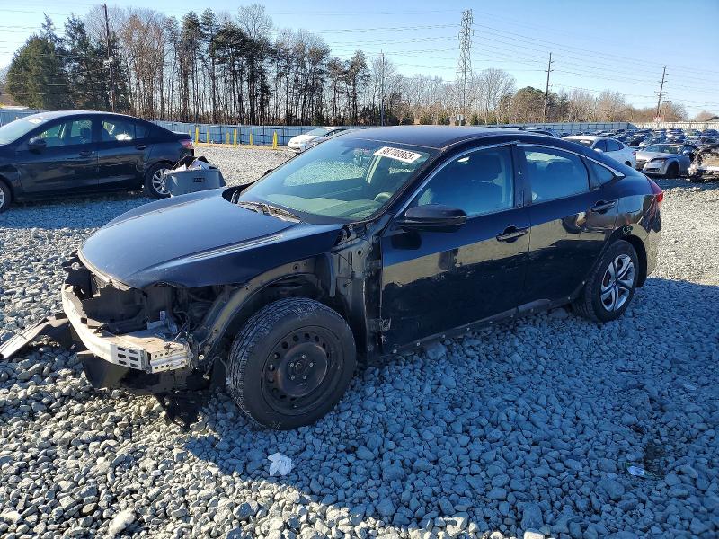 HONDA CIVIC 2017 with VIN 19XFC2F56HE034110 - Photo from auction