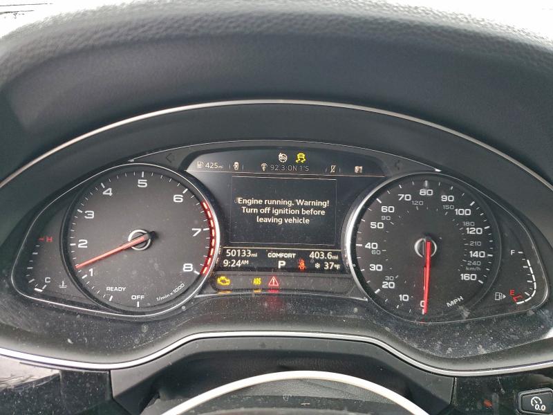 Photo 9 from auction – 2018 AUDI Q7 with VIN WA1AAAF72JD053203