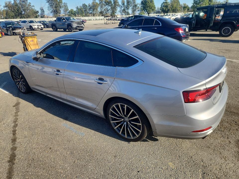 Photo 2 from auction – 2018 AUDI A5 with VIN WAUBNCF58JA063371