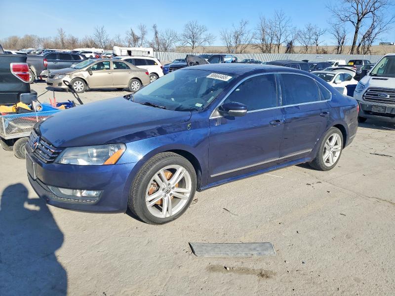 VOLKSWAGEN PASSAT SE 2012 with VIN 1VWBN7A30CC110378 - Photo from auction
