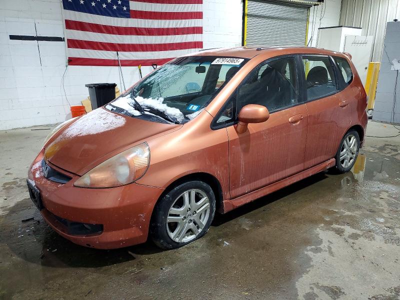 HONDA FIT 2008 with VIN JHMGD38618S067265 - Photo from auction