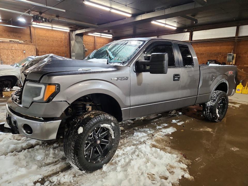 FORD F150 SUPER 2013 with VIN 1FTFX1EF4DFB74455 - Photo from auction