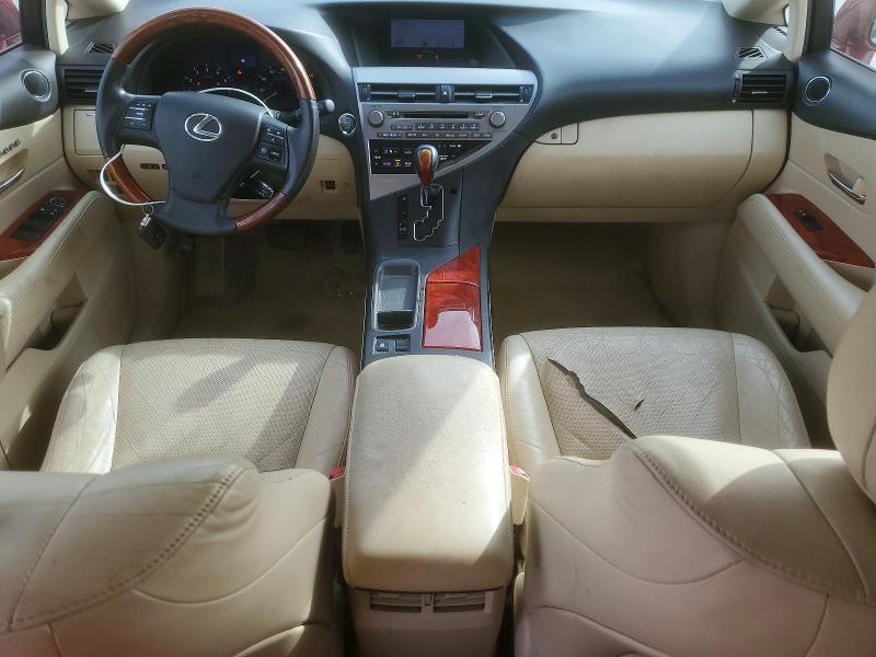 Photo 8 from auction – 2010 LEXUS RX350 with VIN JTJZK1BA6A2404680