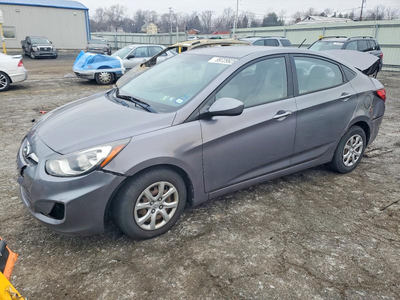 HYUNDAI ACCENT GLS 2014 with VIN KMHCT4AE1EU680119 - Photo from auction