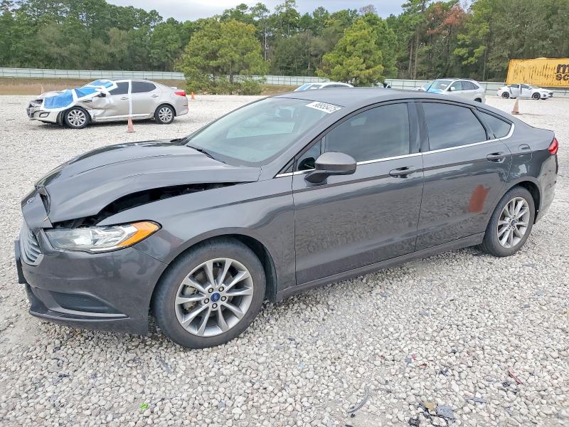FORD FUSION SE 2017 with VIN 3FA6P0HD4HR407222 - Photo from auction