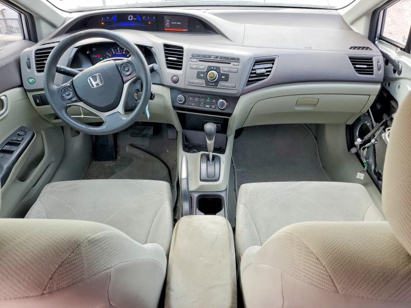 Photo 8 from auction – 2012 HONDA CIVIC LX with VIN 19XFB2F53CE320525