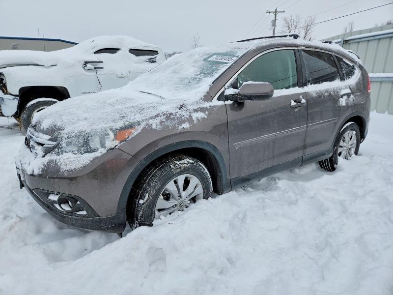 HONDA CR-V EXL 2014 with VIN 2HKRM4H71EH655041 - Photo from auction