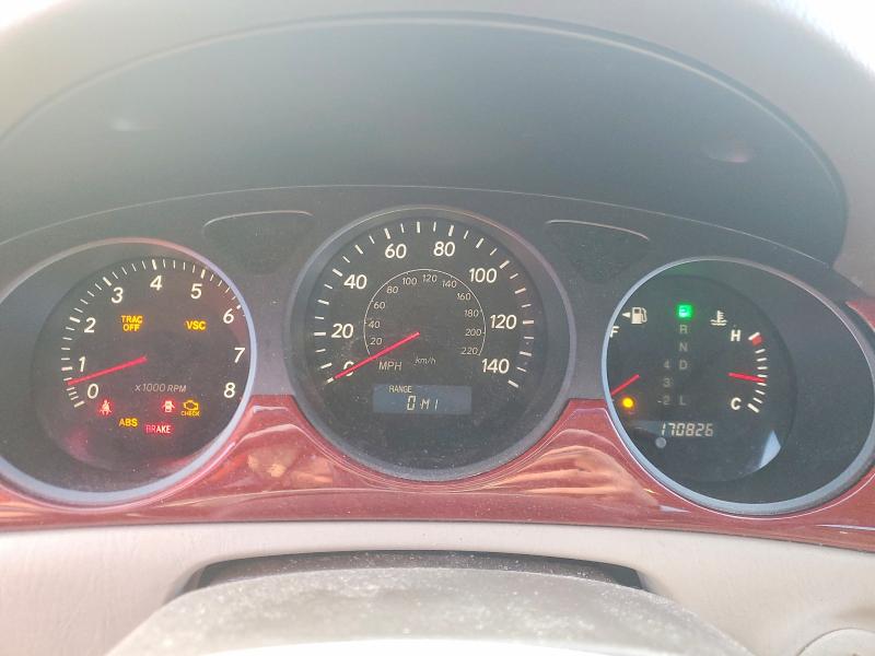 Photo 9 from auction – 2002 LEXUS ES 300 with VIN JTHBF30G720041703