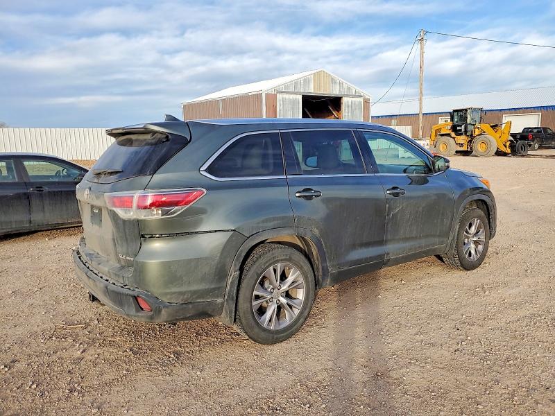 Photo 3 from auction – 2014 TOYOTA HIGHLANDER with VIN 5TDJKRFH4ES048153