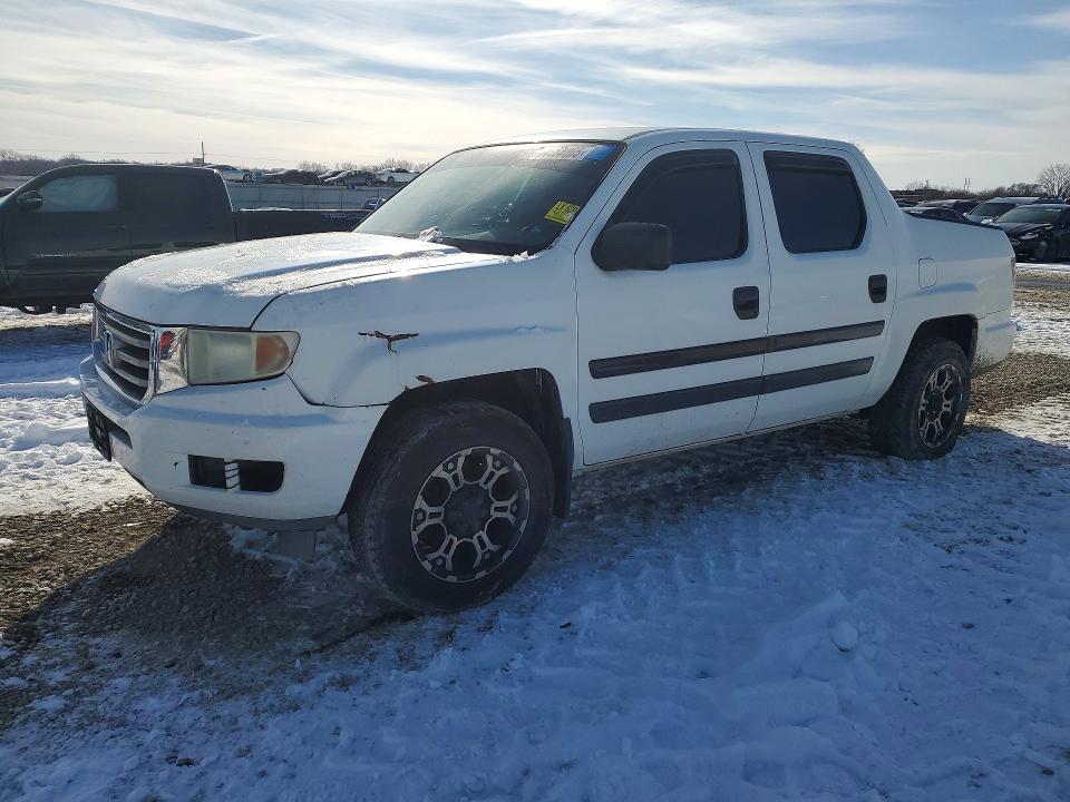 HONDA RIDGELINE 2012 with VIN 5FPYK1F25CB458223 - Photo from auction