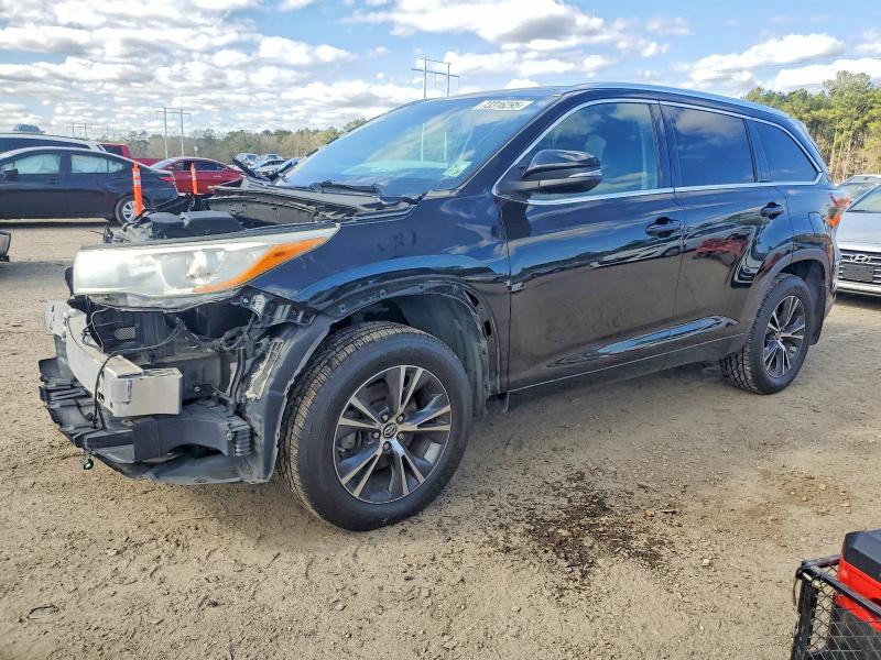 TOYOTA HIGHLANDER 2016 with VIN 5TDKKRFH6GS501440 - Photo from auction