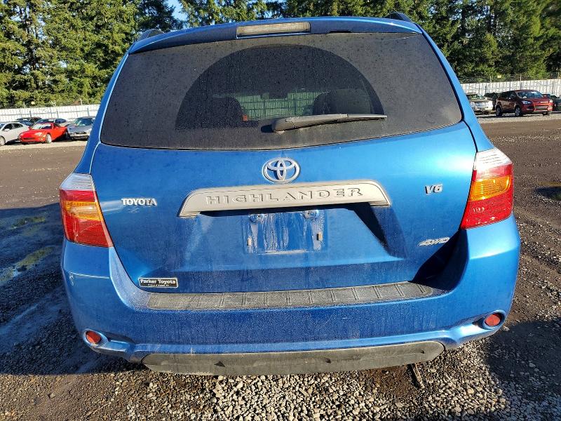Photo 6 from auction – 2008 TOYOTA HIGHLANDER with VIN JTEES41A782082173