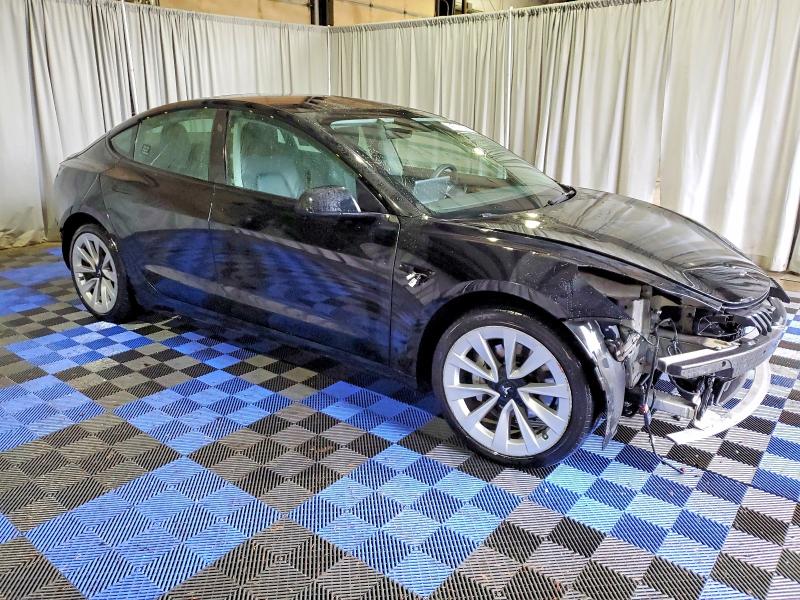 Photo 4 from auction – 2022 TESLA MODEL 3 with VIN 5YJ3E1EA5NF370634