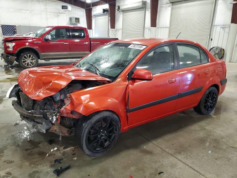 KIA RIO BASE 2009 with VIN KNADE223496509635 - Photo from auction