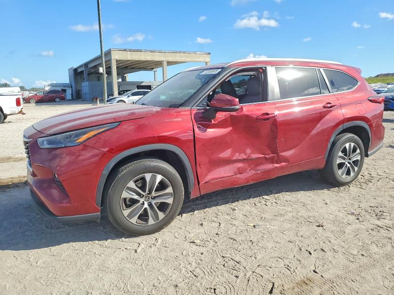 TOYOTA HIGHLANDER 2023 with VIN 5TDKDRAH8PS039870 - Photo from auction