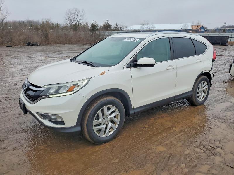 Photo 1 from auction – 2015 HONDA CR-V EXL with VIN 5J6RM4H78FL039957