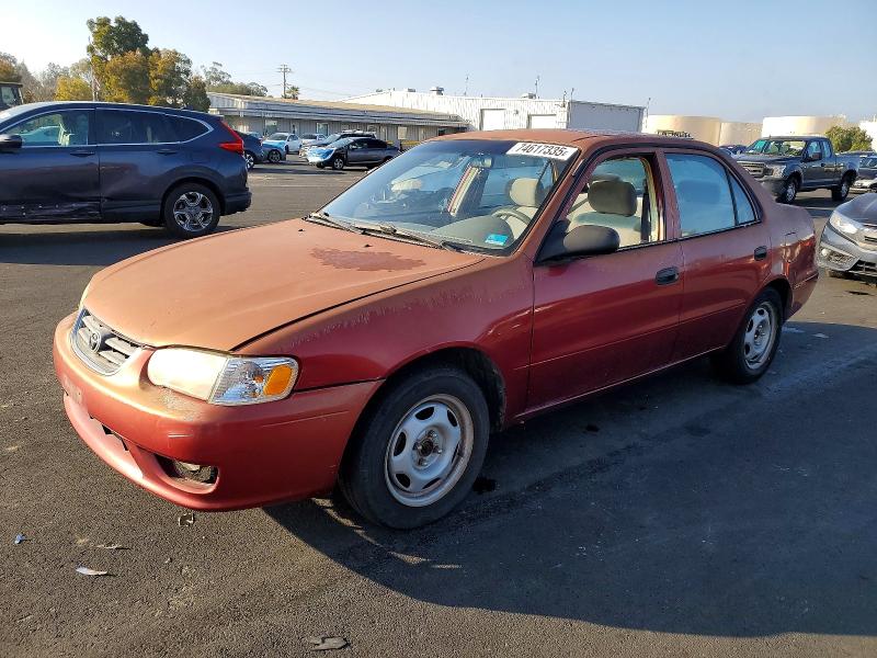 TOYOTA COROLLA CE 2001 with VIN 2T1BR12E51C515354 - Photo from auction