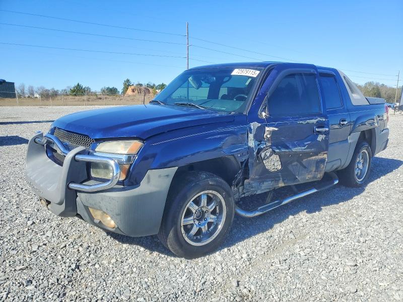 Photo 1 from auction – 2002 CHEVROLET AVALANCHE with VIN 3GNEC13T82G160626