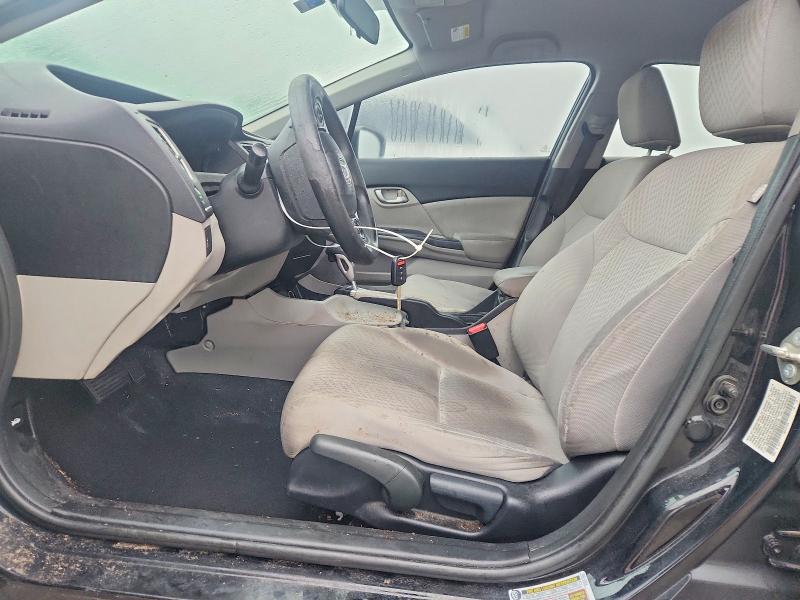 Photo 7 from auction – 2014 HONDA CIVIC LX with VIN 19XFB2F57EE037774