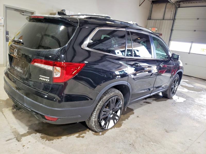 Photo 3 from auction – 2021 HONDA PILOT SE with VIN 5FNYF6H25MB024330