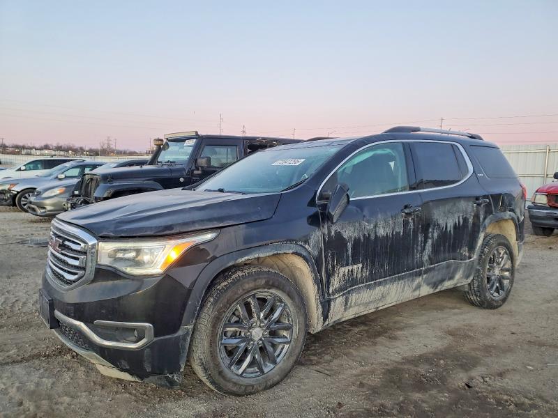 GMC ACADIA SLT 2017 with VIN 1GKKNULS9HZ229366 - Photo from auction