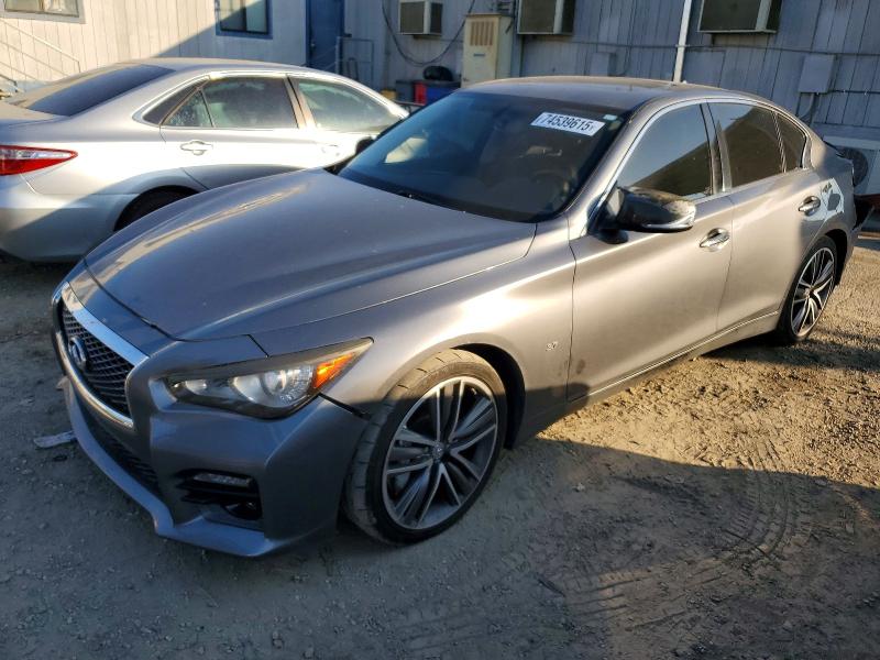 INFINITI Q50 BASE 2015 with VIN JN1BV7AP2FM341516 - Photo from auction