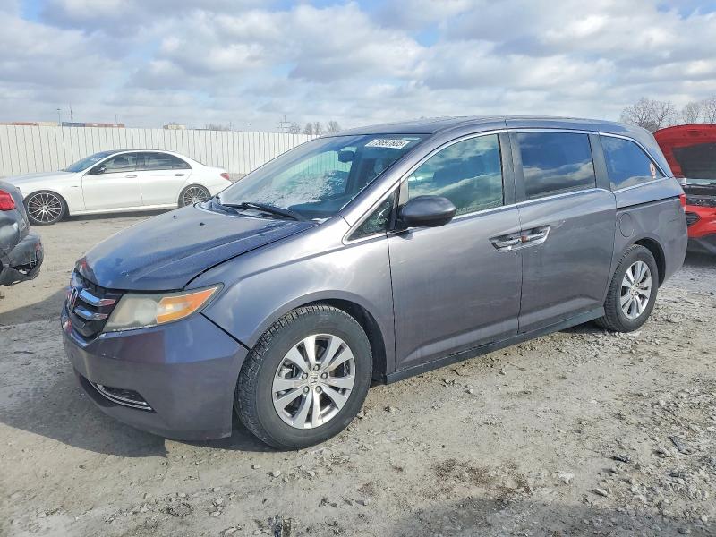 HONDA ODYSSEY EX 2015 with VIN 5FNRL5H64FB104585 - Photo from auction