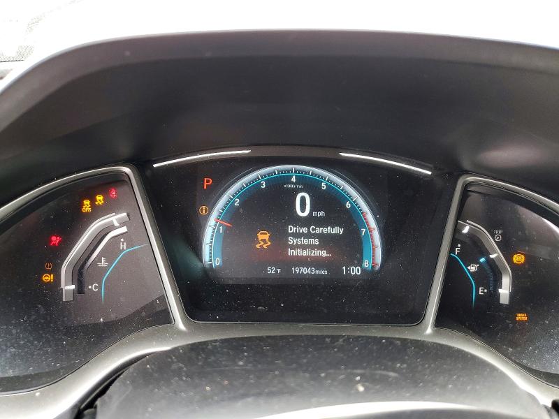 Photo 9 from auction – 2017 HONDA CIVIC EX with VIN 19XFC1F32HE208327