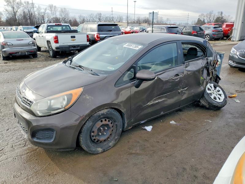 KIA RIO 2012 with VIN KNADN5A3XC6011787 - Photo from auction