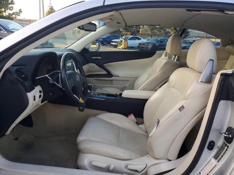 Photo 7 from auction – 2010 LEXUS IS 250 with VIN JTHFF2C28A2503247
