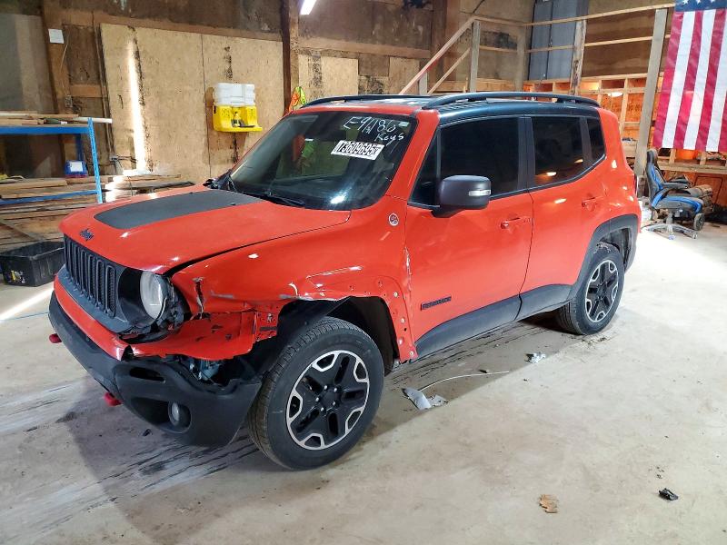 Photo 1 from auction – 2017 JEEP RENEGADE T with VIN ZACCJBCB3HPE91186