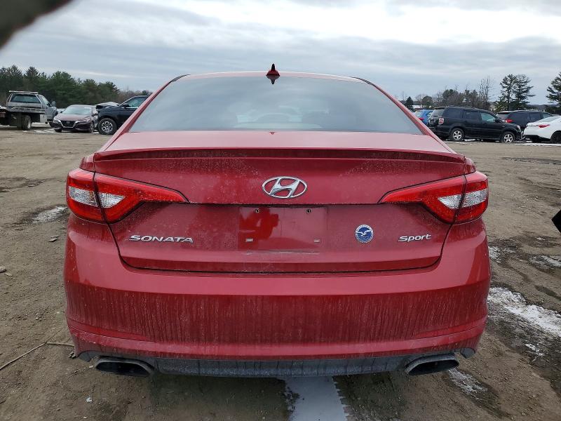 Photo 6 from auction – 2017 HYUNDAI SONATA with VIN 5NPE34AFXHH512077