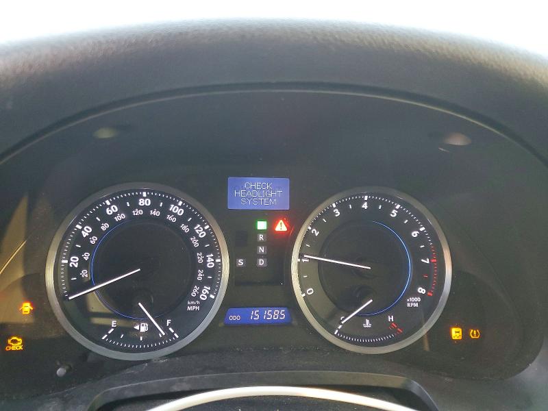 Photo 9 from auction – 2011 LEXUS IS 250 with VIN JTHCF5C28B5052485