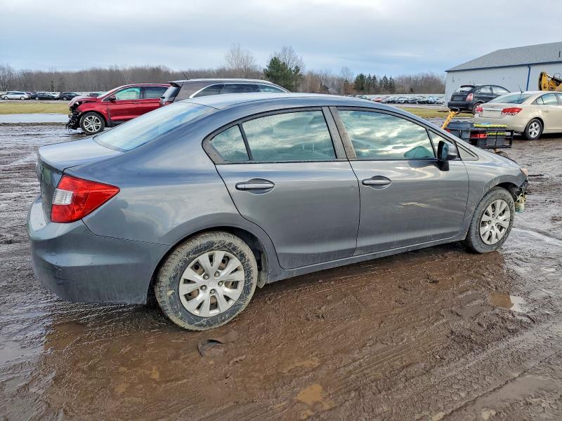 Photo 3 from auction – 2012 HONDA CIVIC LX with VIN 19XFB2F58CE325560