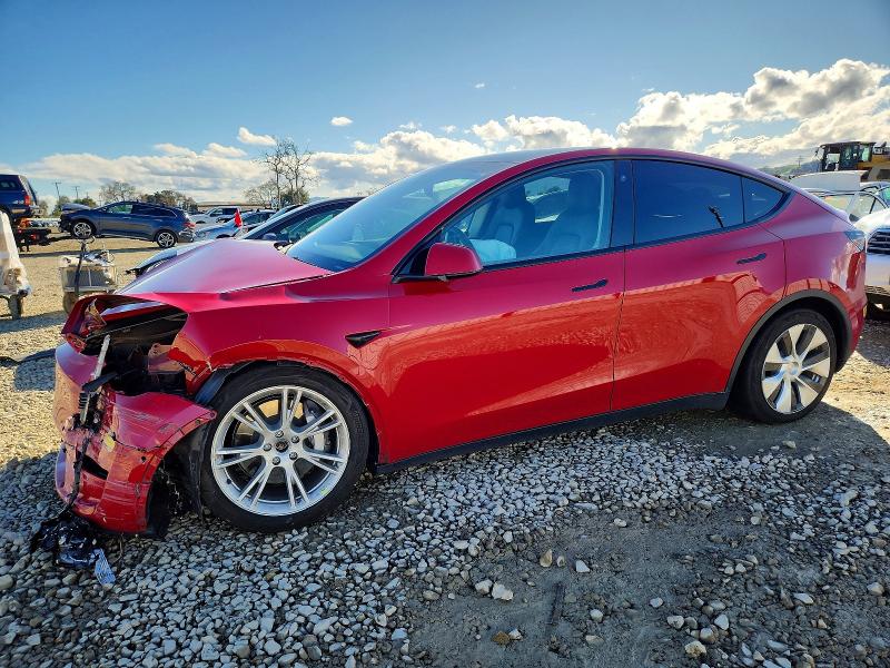 TESLA MODEL Y 2021 with VIN 5YJYGDEE3MF275041 - Photo from auction