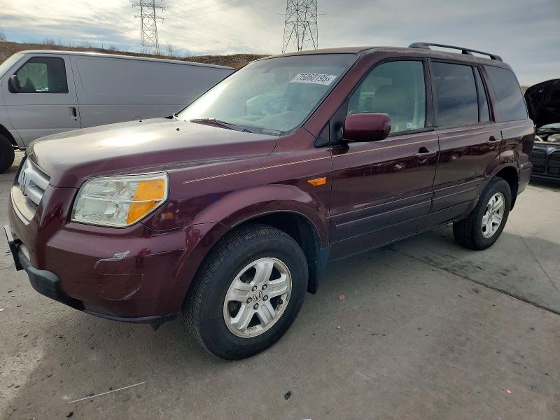 HONDA PILOT VP 2008 with VIN 5FNYF18248B049440 - Photo from auction