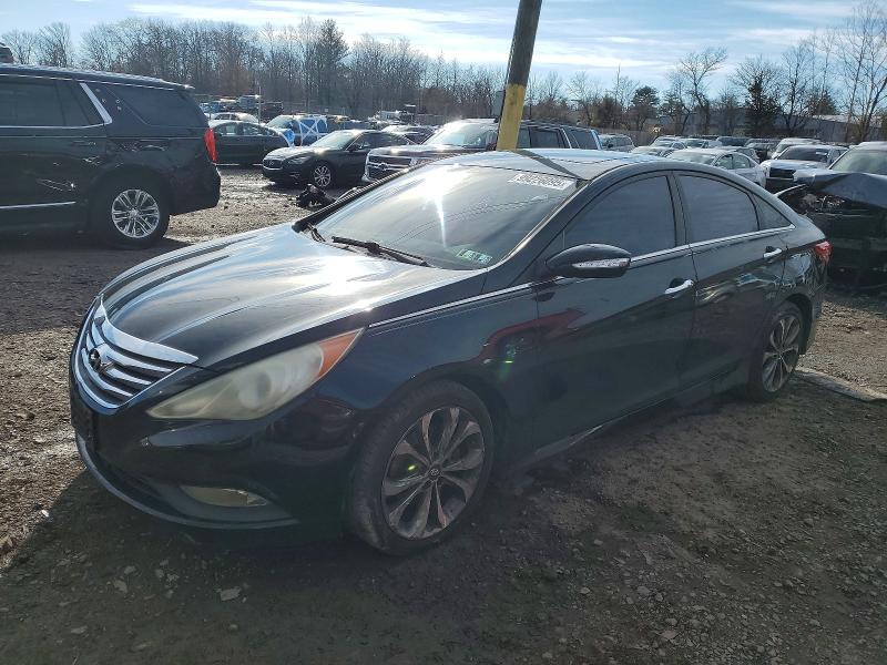HYUNDAI SONATA SE 2014 with VIN 5NPEC4AB4EH848431 - Photo from auction