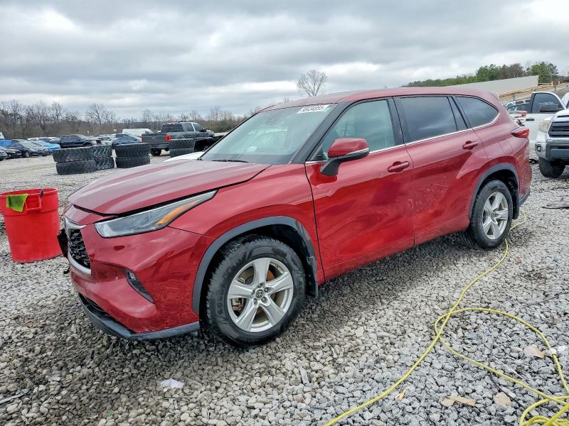 TOYOTA HIGHLANDER 2022 with VIN 5TDZARAH2NS515793 - Photo from auction