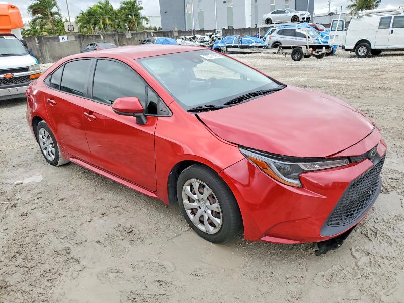 Photo 4 from auction – 2021 TOYOTA COROLLA LE with VIN JTDEPMAE6MJ124793