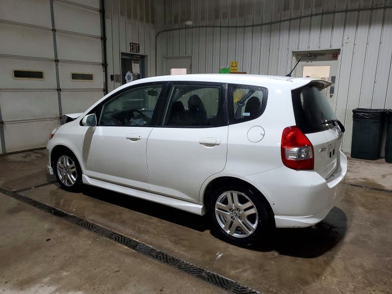 Photo 2 from auction – 2007 HONDA FIT S with VIN JHMGD37637S048877