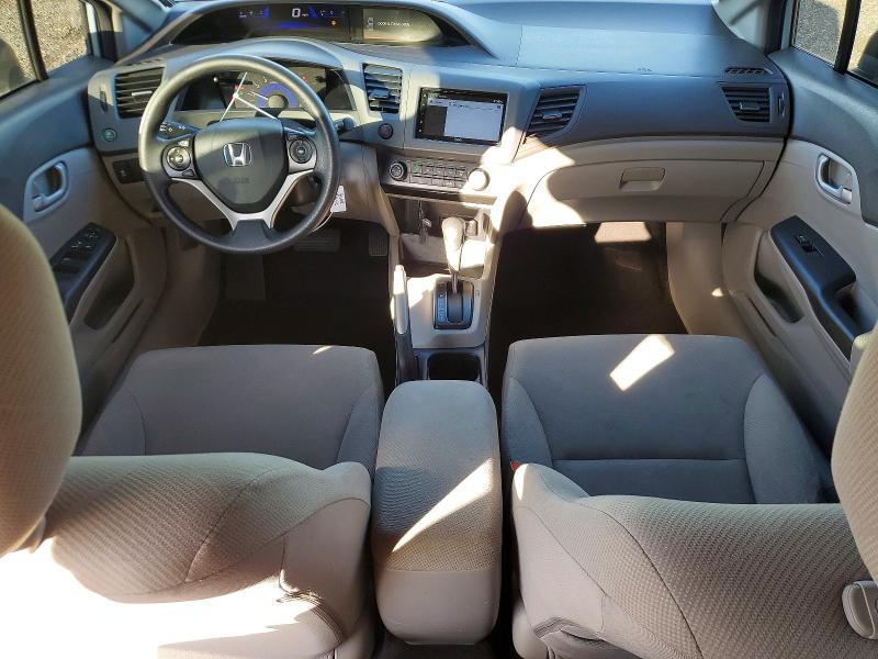 Photo 8 from auction – 2012 HONDA CIVIC with VIN 2HGFB2F59CH535297